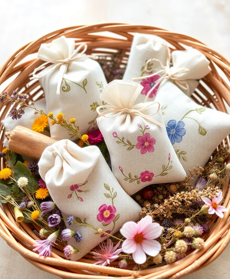 18 Unique DIY Gifts That Will Make You the Best Gift-Giver Ever (#9 Will Surprise You!) - 15. DIY Scented Sachets