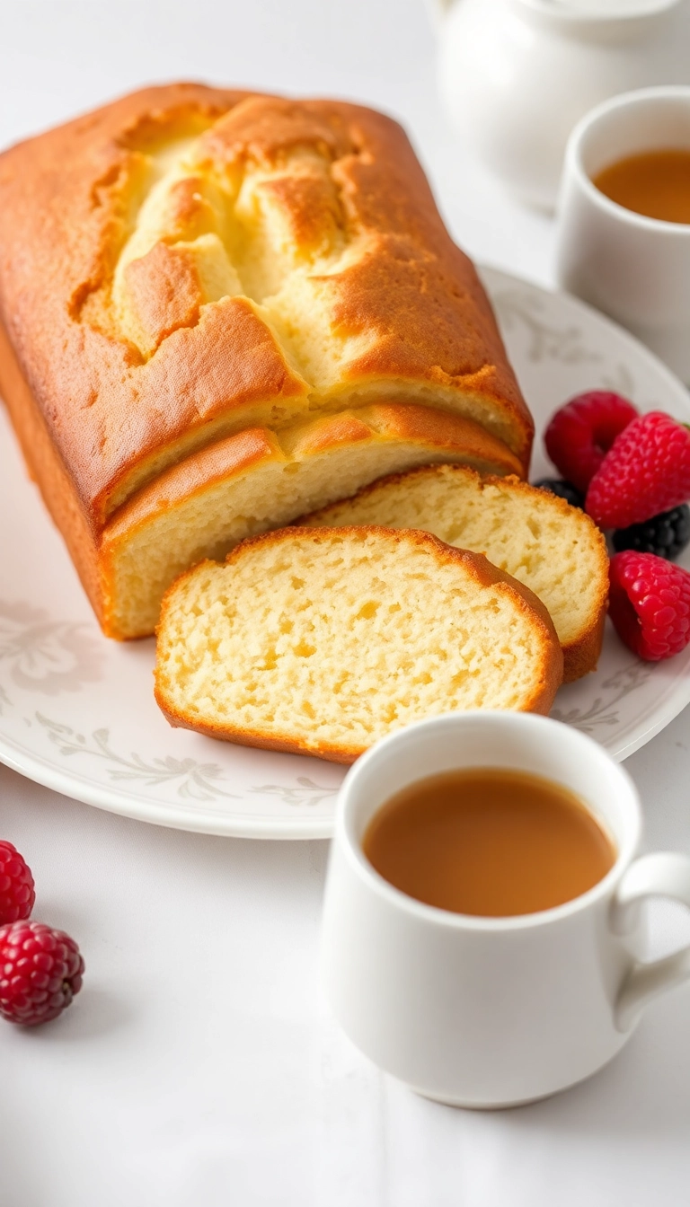 12 Easy Baking Recipes That'll Make You Feel Like a Pro Baker in No Time! - 4. Simple Vanilla Pound Cake