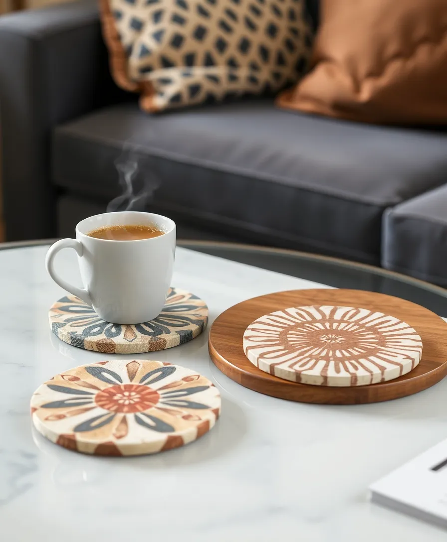18 Unique DIY Gifts That Will Make You the Best Gift-Giver Ever (#9 Will Surprise You!) - 16. DIY Coasters