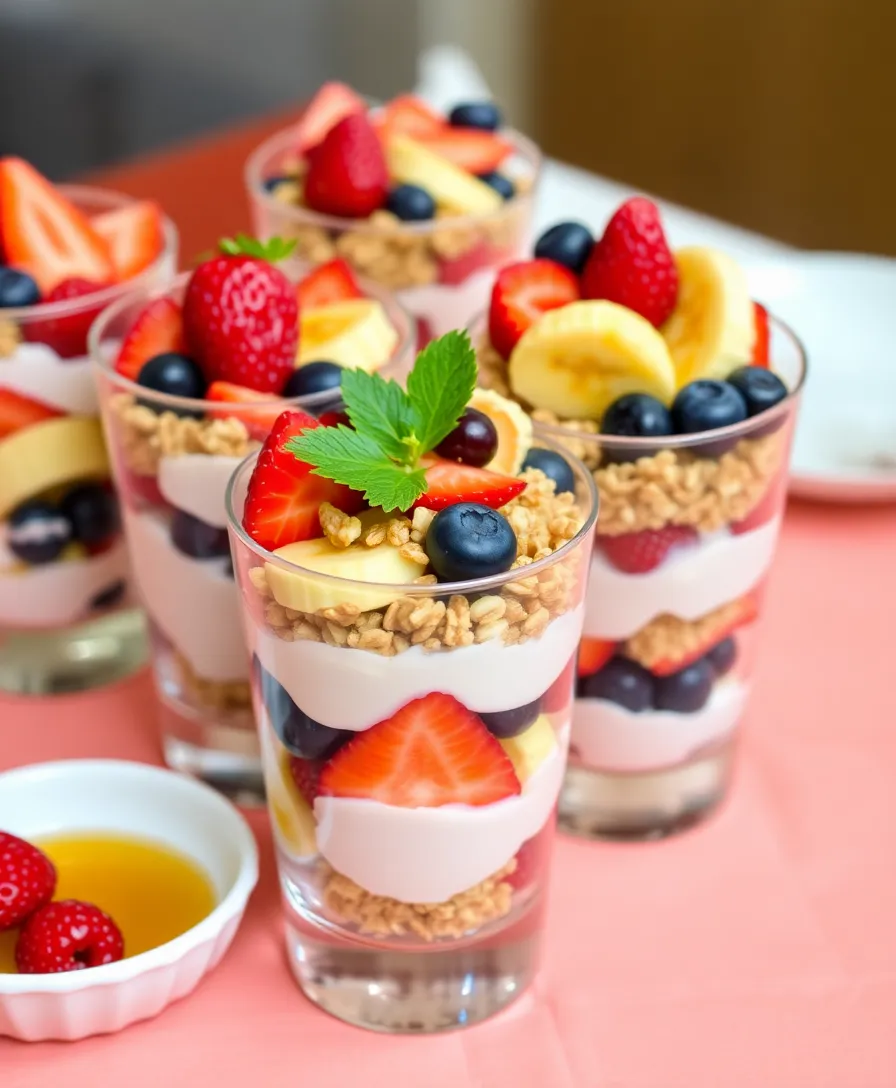 15 Simple Dessert Ideas That'll Impress Your Guests (And They Only Take 15 Minutes!) - 9. Fruit and Yogurt Parfaits