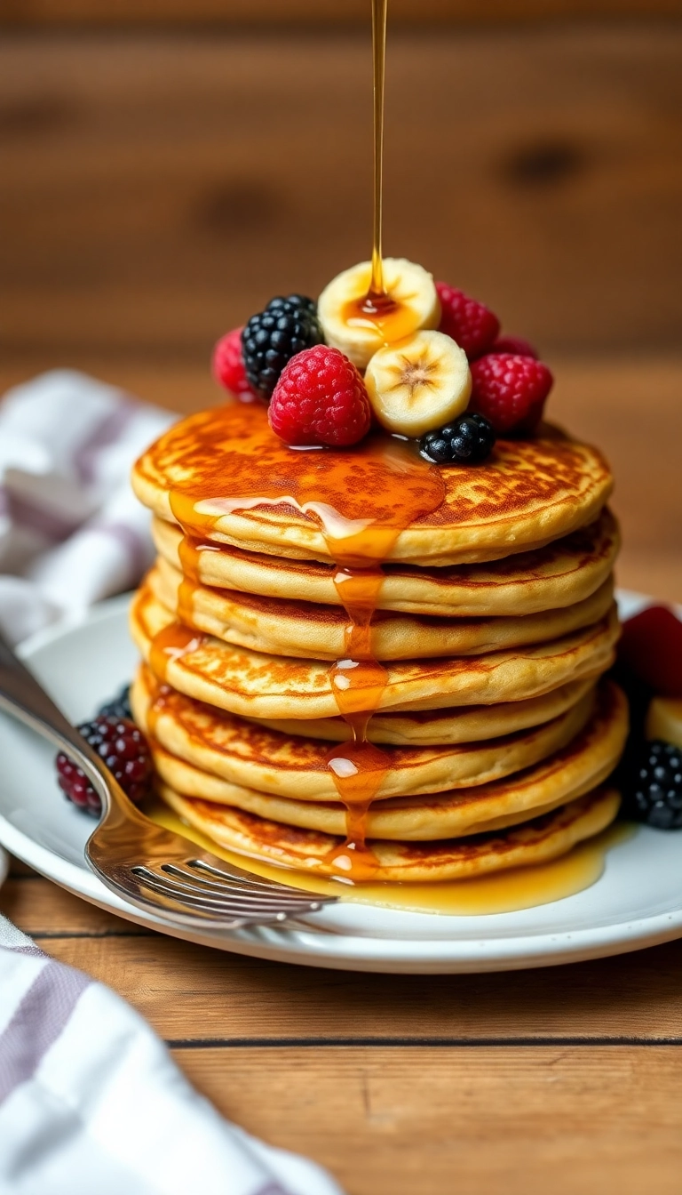 22 Nutritious Breakfast Recipes That Will Jumpstart Your Day (Wait Until You Try #8!) - 9. Banana Pancakes