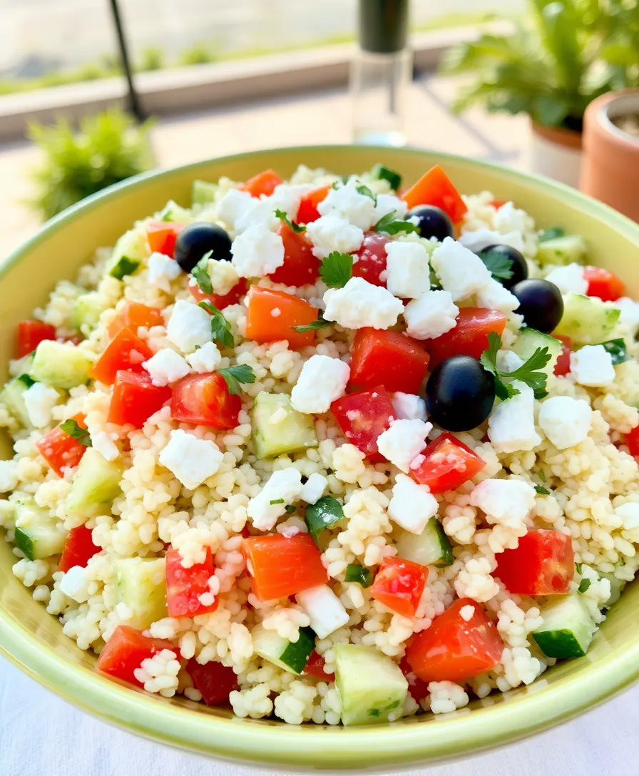 10 Healthy Meals You Can Make in Under 30 Minutes (Your Taste Buds Will Thank You!) - 6. Mediterranean Couscous Bowl