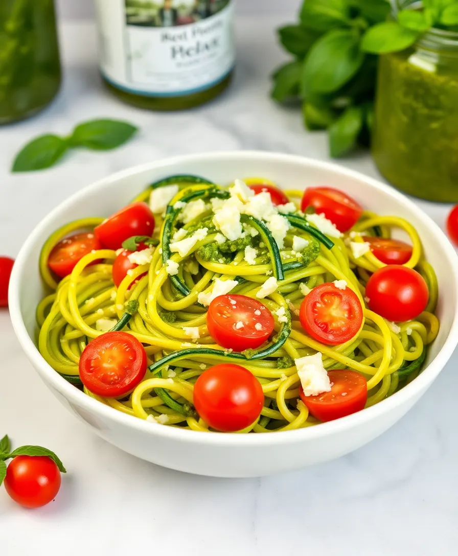 10 Healthy Meals You Can Make in Under 30 Minutes (Your Taste Buds Will Thank You!) - 8. Zucchini Noodles with Pesto