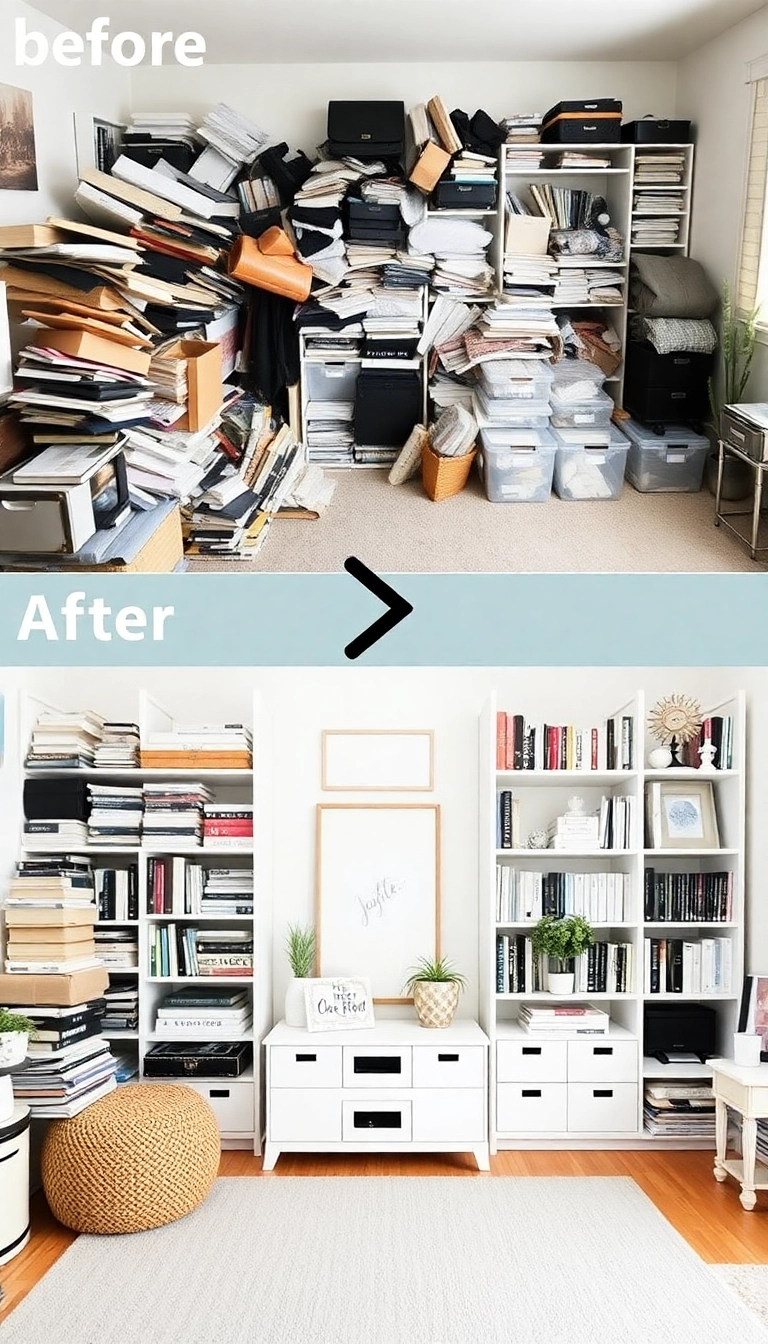 30 Inspiring New Year Resolutions You Can Actually Stick To (Number 15 Will Shock You!) - 8. Declutter Your Space