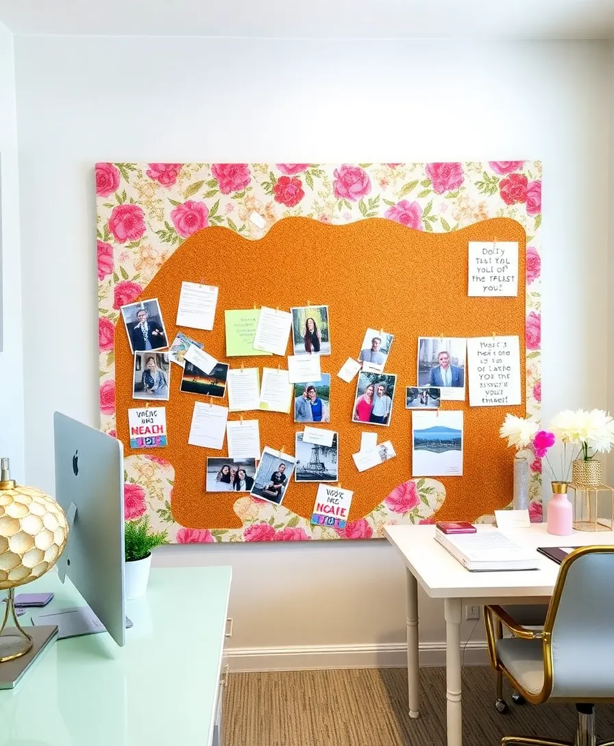 25 Budget-Friendly DIY Home Decor Projects That'll Transform Your Space (You Won't Believe #10!) - 5. Fabric-Covered Cork Boards