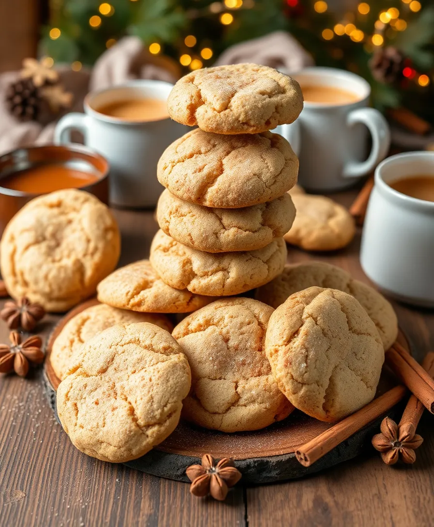 17 Unique Holiday Cookies with Flavors You’ve Never Considered (Get Ready for #8!) - 11. Chai Spice Snickerdoodles