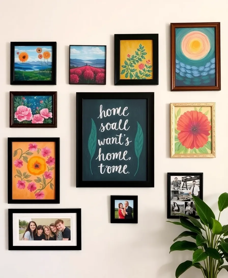 18 Unique DIY Gifts That Will Make You the Best Gift-Giver Ever (#9 Will Surprise You!) - 12. Decorative Wall Art