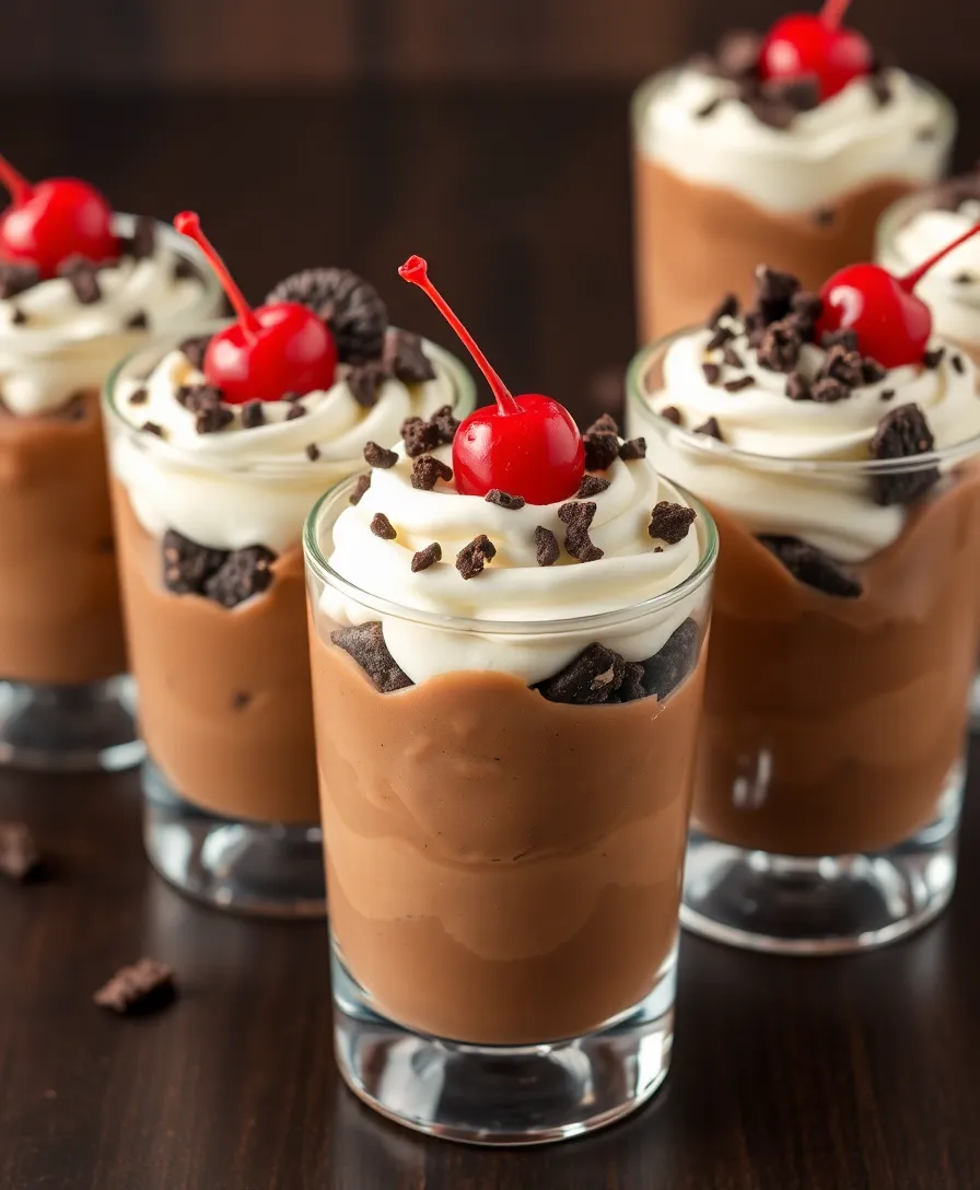 15 Simple Dessert Ideas That'll Impress Your Guests (And They Only Take 15 Minutes!) - 7. Easy Chocolate Pudding Parfaits