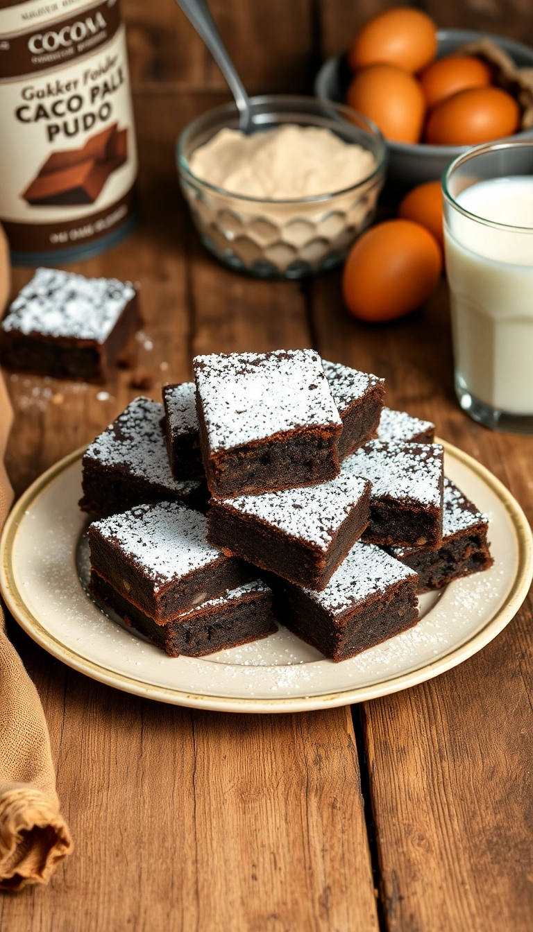 12 Easy Baking Recipes That'll Make You Feel Like a Pro Baker in No Time! - 5. Quick and Easy Brownies