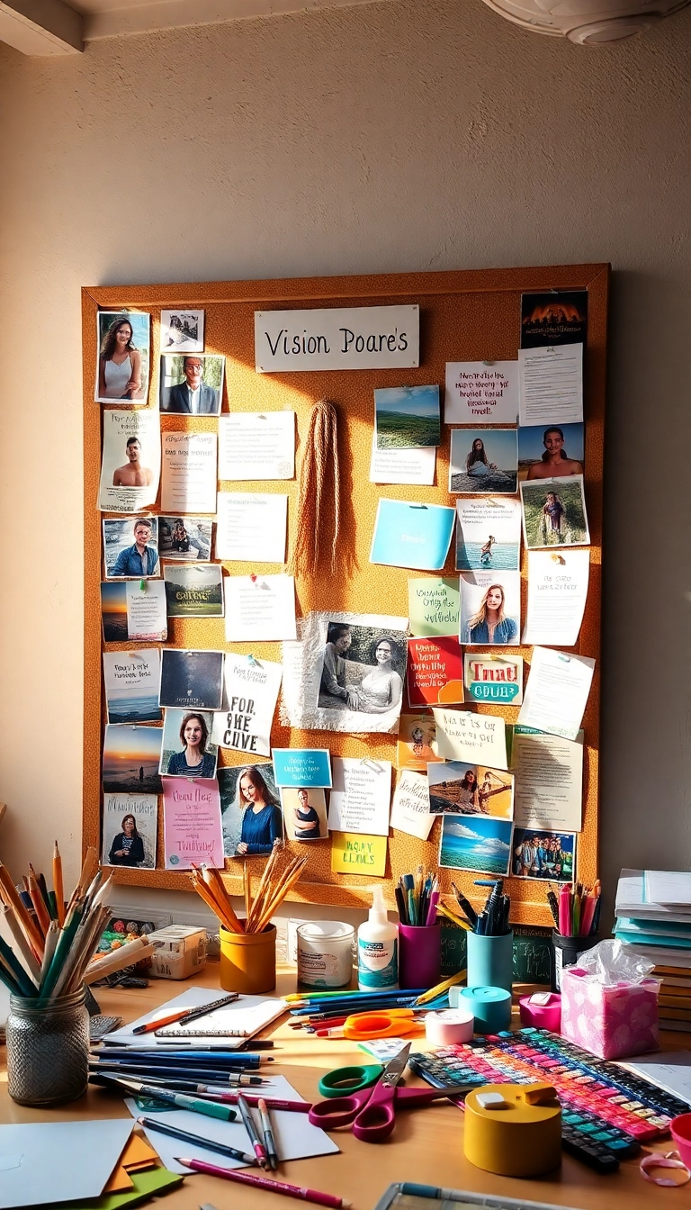 30 Inspiring New Year Resolutions You Can Actually Stick To (Number 15 Will Shock You!) - 10. Create a Vision Board