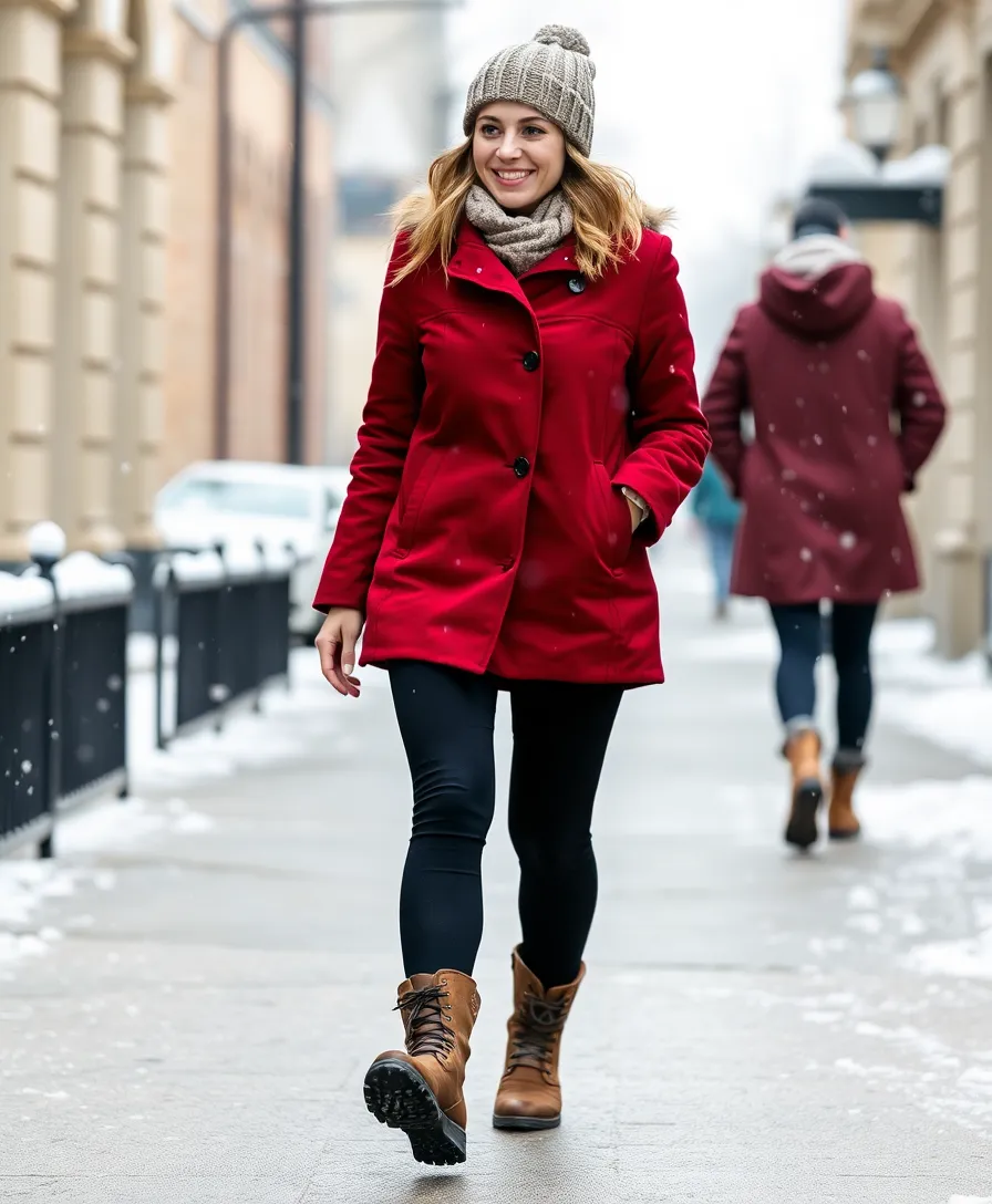 12 Effortless Casual Winter Outfits That'll Keep You Cozy and Chic! - 11. Parka with Thermal Leggings