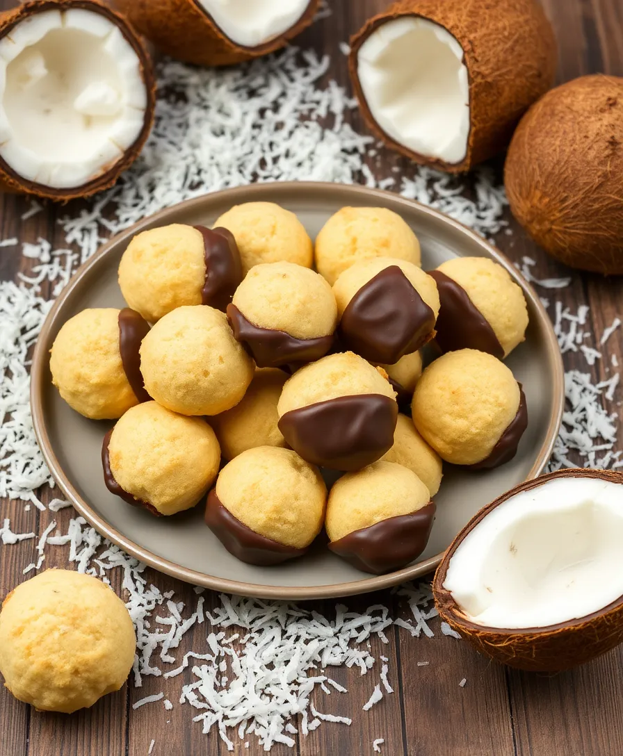 15 Simple Dessert Ideas That'll Impress Your Guests (And They Only Take 15 Minutes!) - 8. Coconut Macaroons
