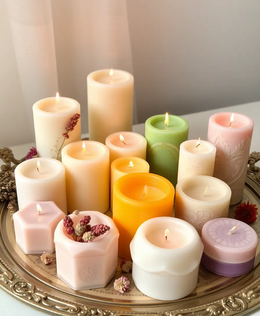 18 Unique DIY Gifts That Will Make You the Best Gift-Giver Ever (#9 Will Surprise You!) - 4. Handmade Candles