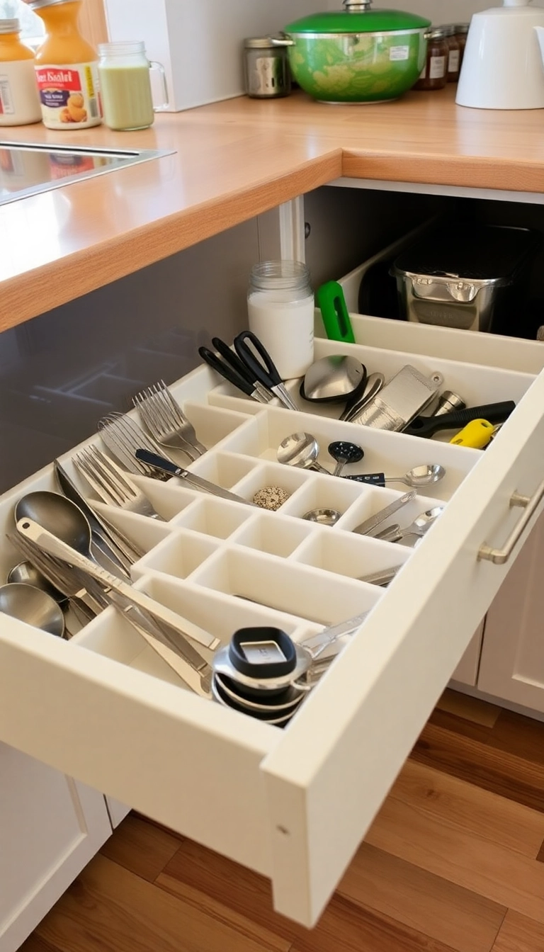 22 Clever Home Storage Hacks You Never Knew You Needed (Especially #12!) - 8. Drawer Dividers