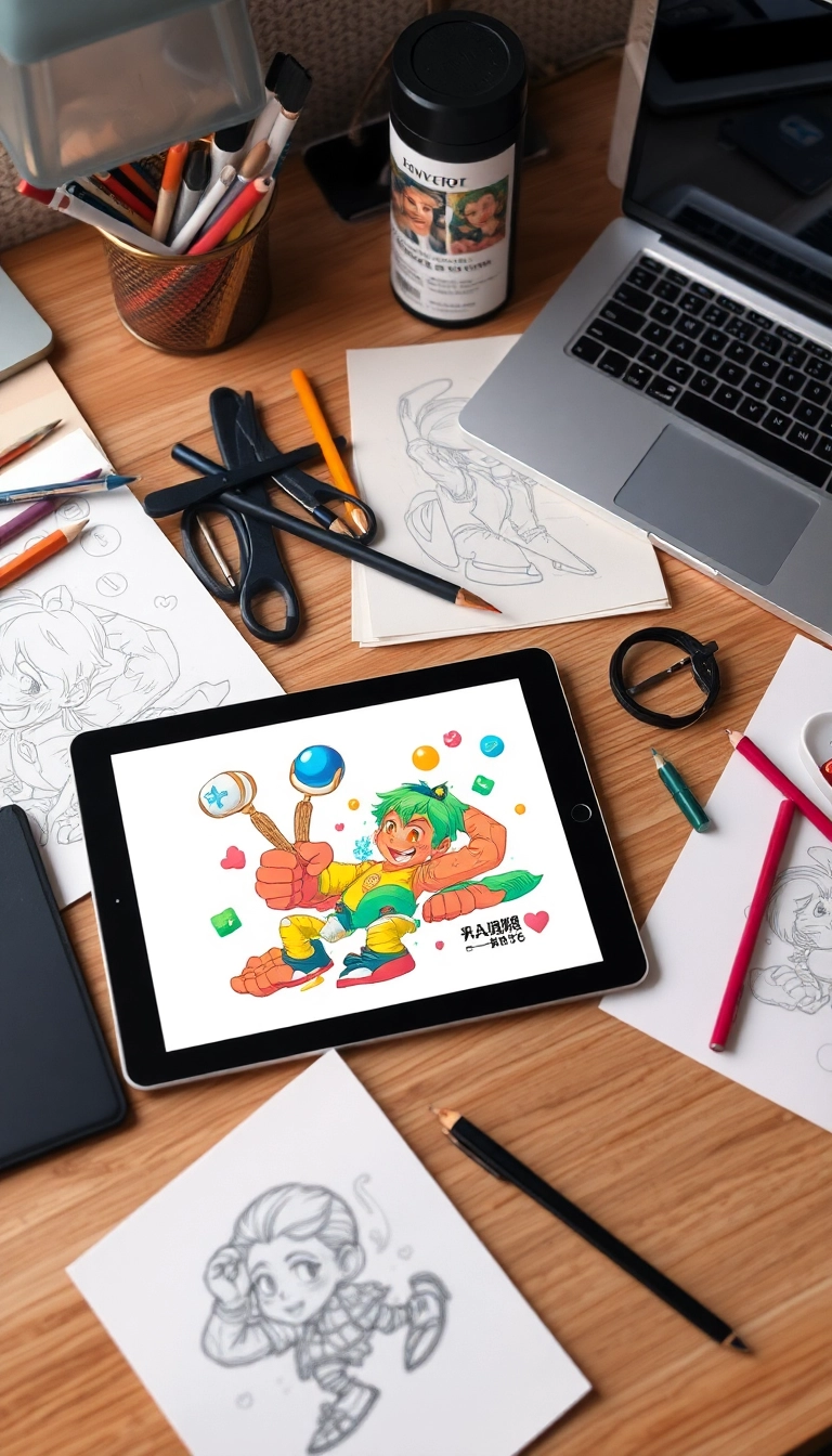 14 Adult Crafts That Will Bring Out Your Inner Artist (Especially #8!) - 14. Digital Art and Illustration