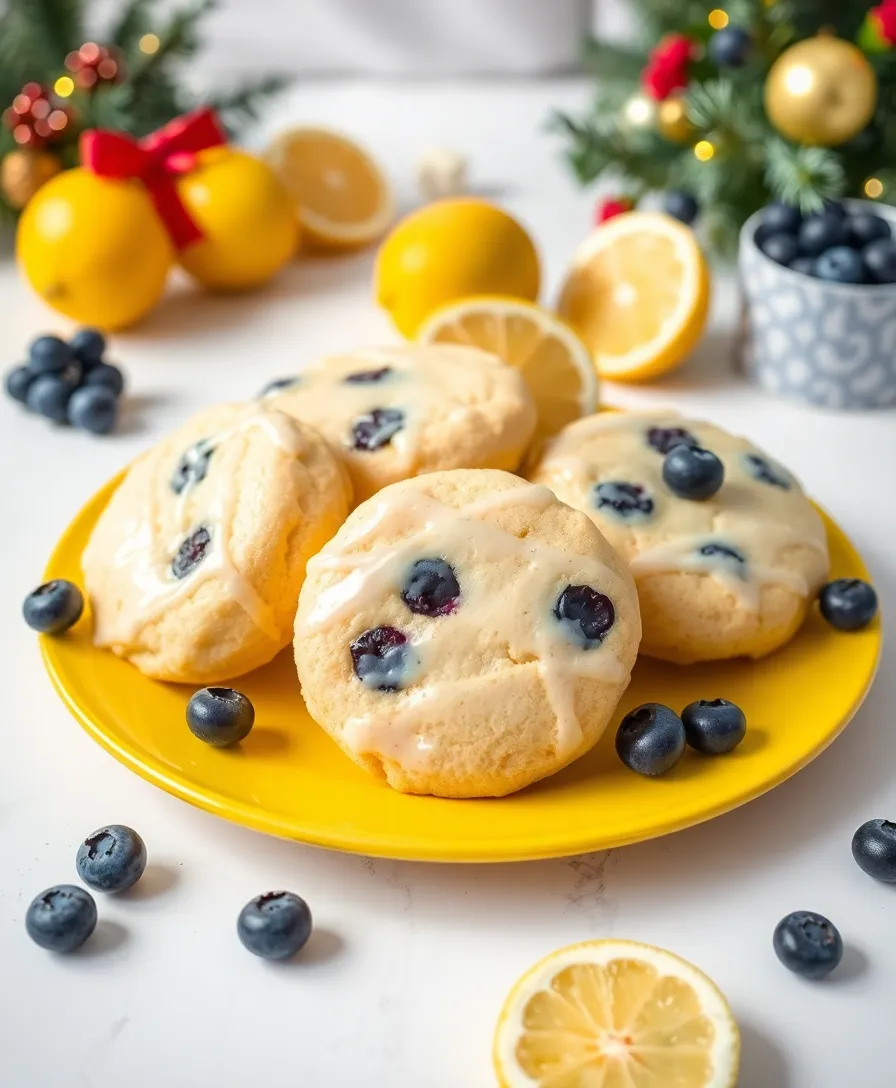 17 Unique Holiday Cookies with Flavors You’ve Never Considered (Get Ready for #8!) - 16. Blueberry Lemon Cookies