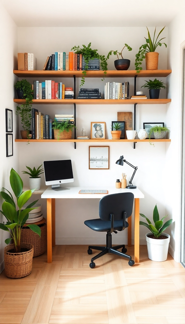 22 Clever Home Storage Hacks You Never Knew You Needed (Especially #12!) - 21. Create a Mini Office Space