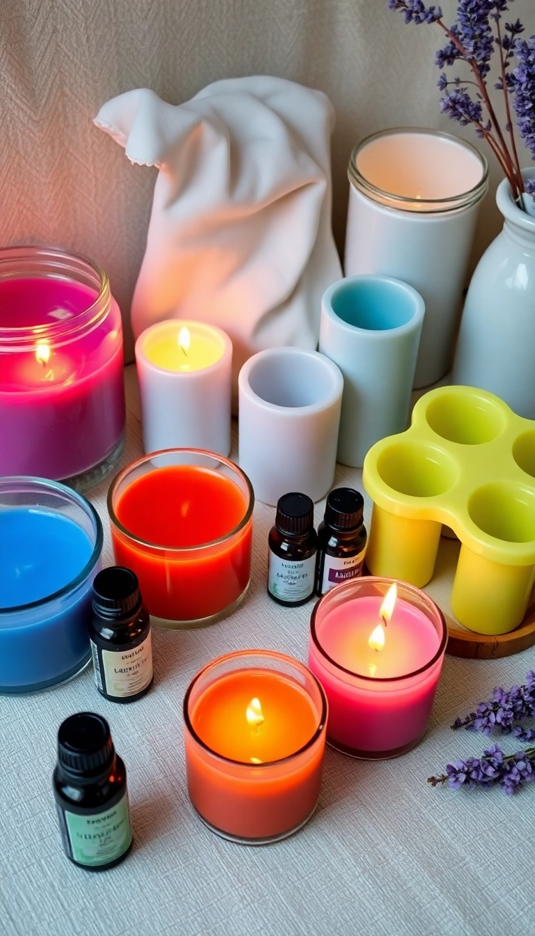 14 Adult Crafts That Will Bring Out Your Inner Artist (Especially #8!) - 5. DIY Candle Making