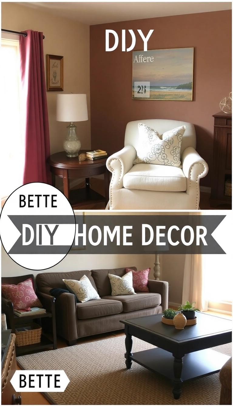 14 Adult Crafts That Will Bring Out Your Inner Artist (Especially #8!) - 13. DIY Home Decor Projects