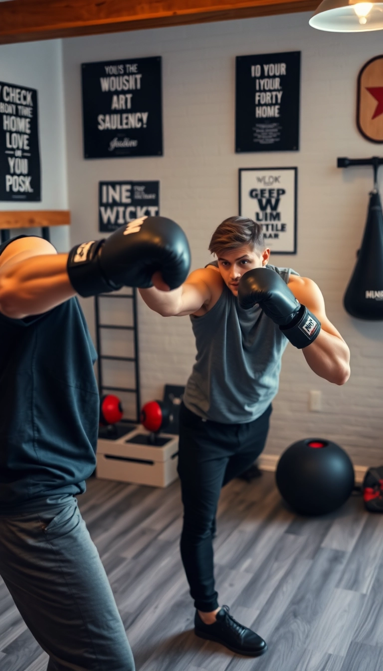 15 Home Workouts That Burn Major Calories (Even #7 Will Surprise You!) - 9. Shadow Boxing: Get Your Punch On!