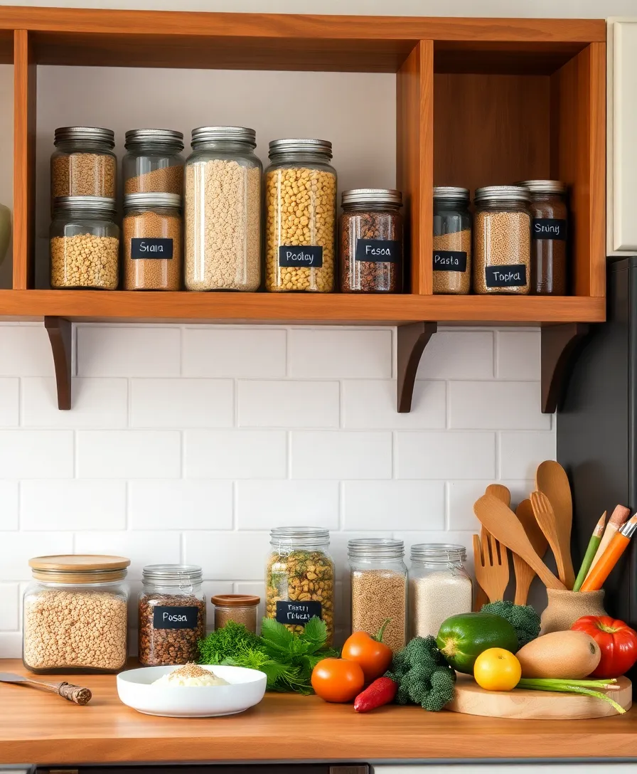 17 Genius DIY Storage Solutions That’ll Maximize Your Space (You’ll Thank Us for #9!) - 6. Mason Jar Storage for Small Items