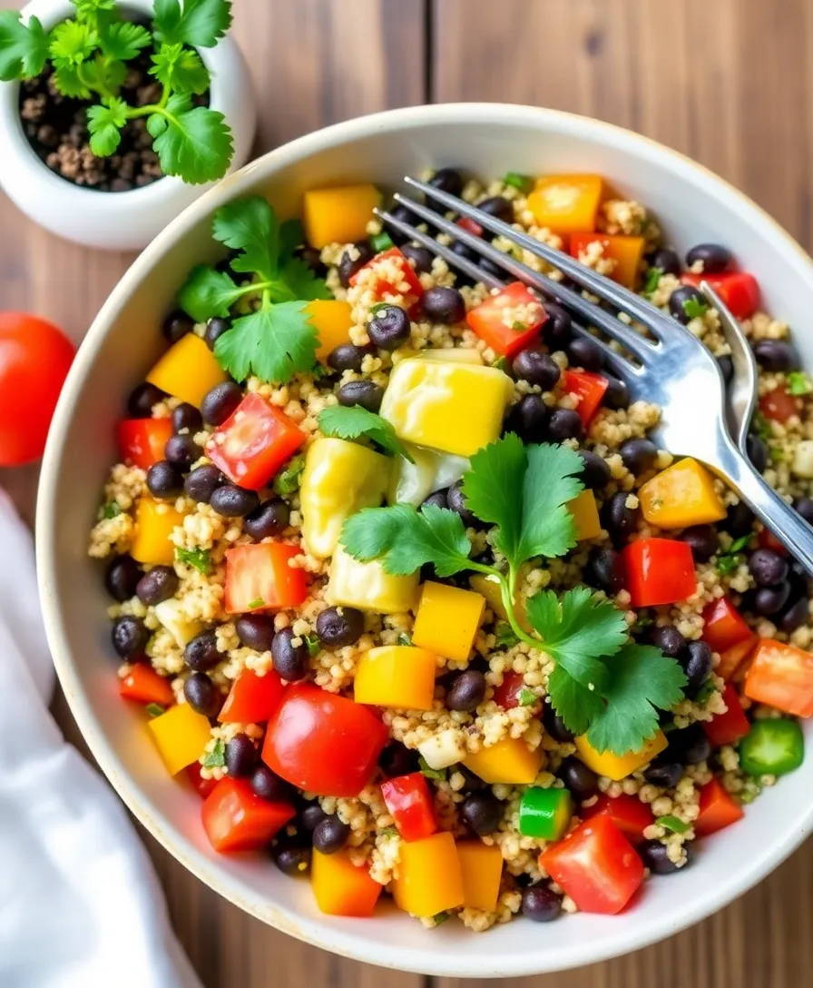 10 Healthy Meals You Can Make in Under 30 Minutes (Your Taste Buds Will Thank You!) - 1. Quinoa and Black Bean Salad