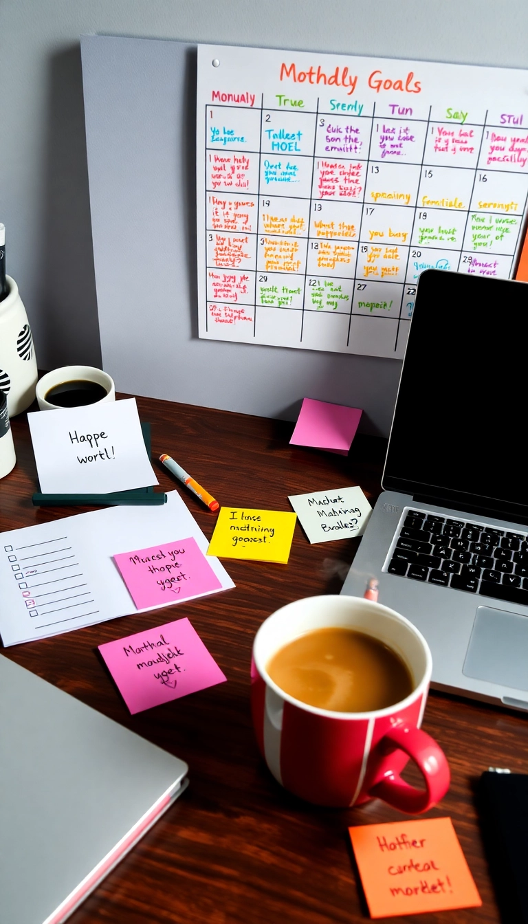 30 Inspiring New Year Resolutions You Can Actually Stick To (Number 15 Will Shock You!) - 14. Set Monthly Goals