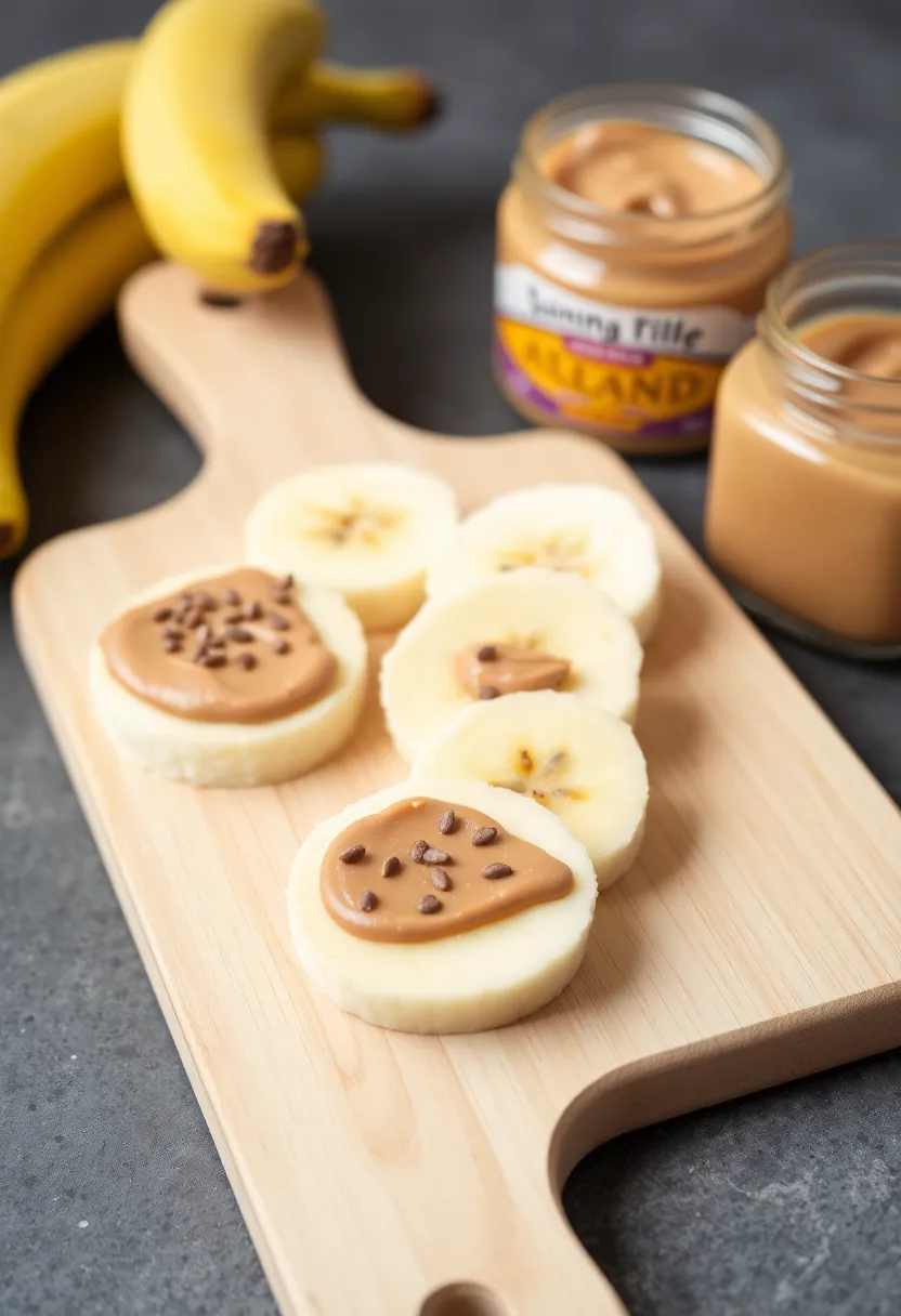 22 Healthy Snacks You Can Make in a Snap (Perfect for Busy Days!) - 2. Almond Butter Banana Bites