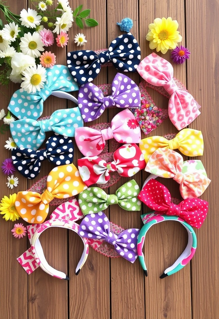 14 Easy Fabric Craft Projects That Even Beginners Can Master (Try #6 Today!) - 9. Fabric Headbands
