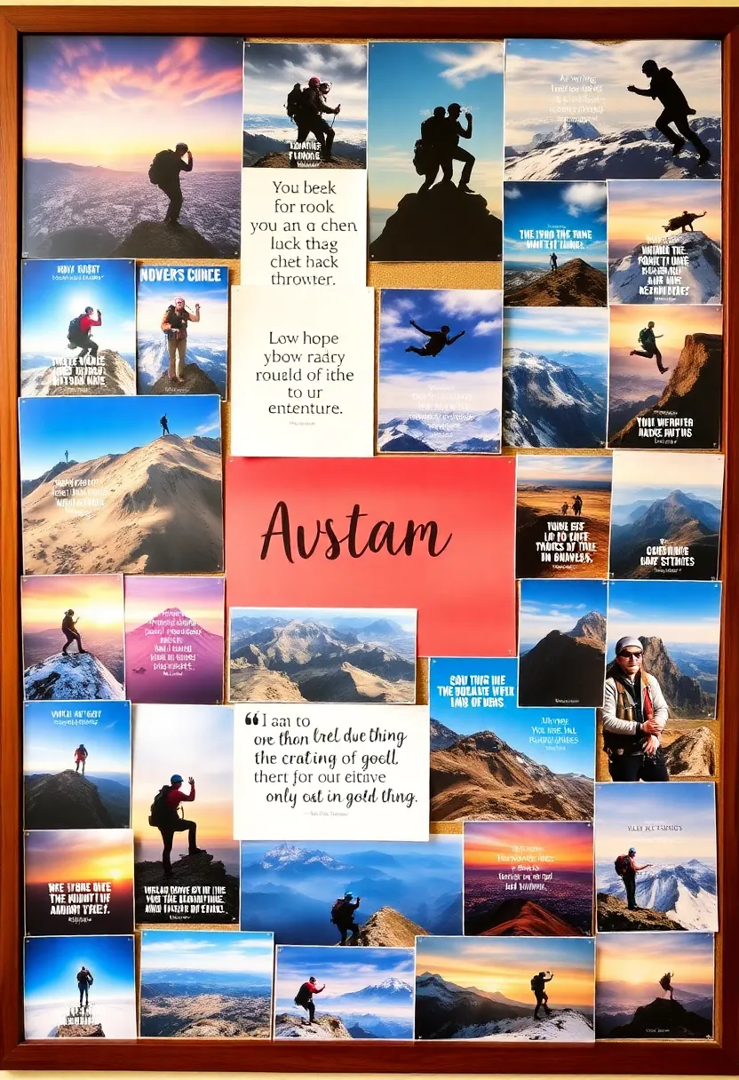 10 Inspiring 2025 Vision Board Ideas That'll Ignite Your Dreams! - 9. Adventure and New Experiences