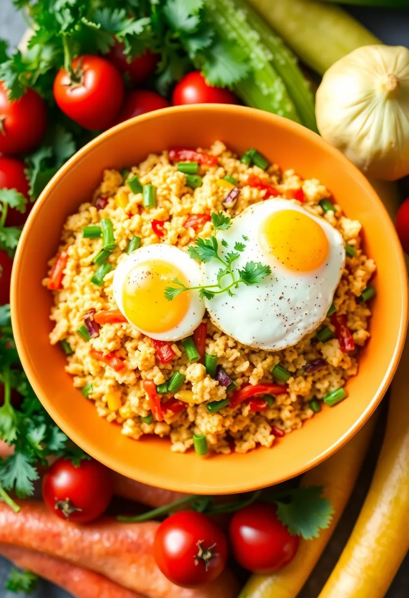 25 Meal Prep Ideas That Will Change Your Weeknight Dinner Game (Don't Miss #14!) - 8. Cauliflower Fried Rice