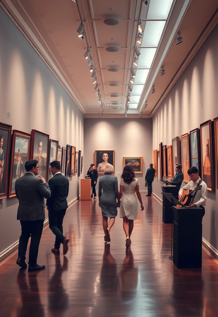 12 Creative Date Ideas That Will Ignite Your Imagination (And Spark Romance!) - 6. Art Gallery or Museum Night