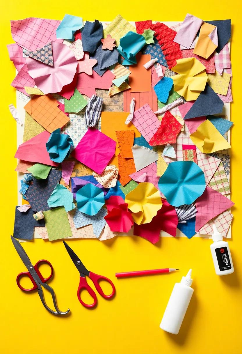 22 Simple Paper Crafts That Will Make Your Heart Melt (Wait Until You See #12!) - 11. Paper Collage Art