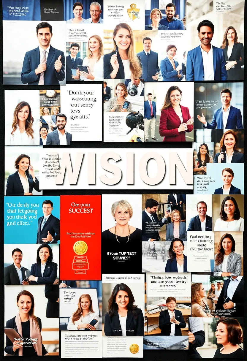 10 Inspiring 2025 Vision Board Ideas That'll Ignite Your Dreams! - 2. Career Aspirations and Growth