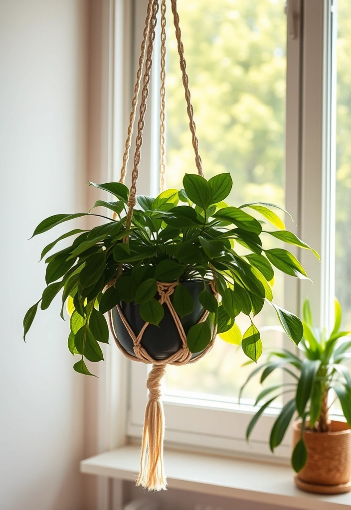 14 Simple Beginner Craft Ideas That'll Make You Feel Like a Pro (Even If You're a Total Newbie!) - 6. Easy Macrame Plant Hangers