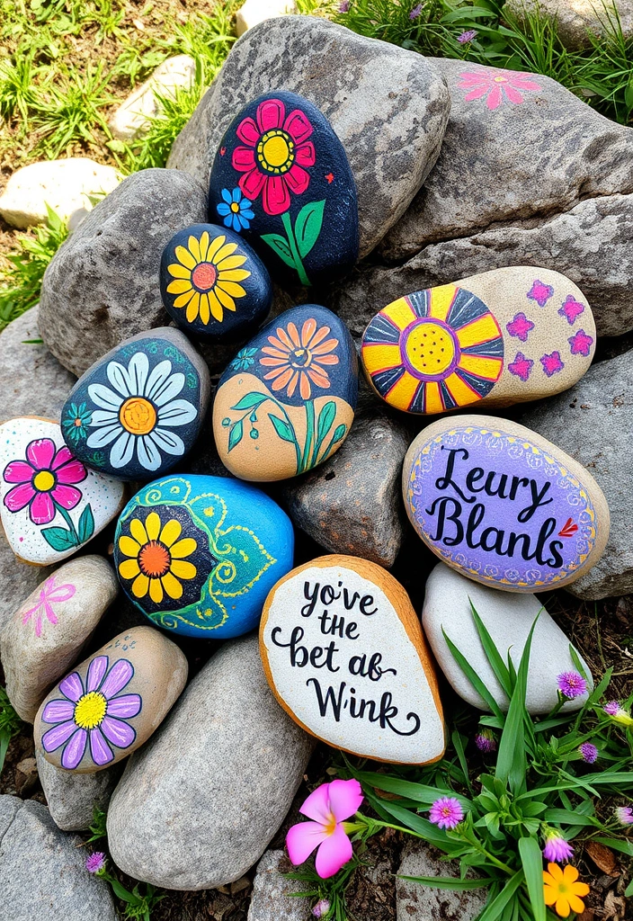 14 Simple Beginner Craft Ideas That'll Make You Feel Like a Pro (Even If You're a Total Newbie!) - 1. DIY Painted Rocks