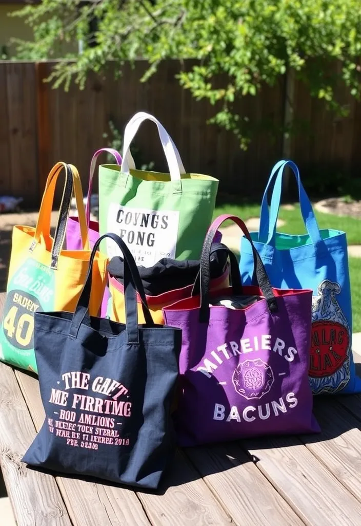 20 Incredible Upcycled Crafts You Won't Believe Are Made from Trash (#5 Is Pure Genius!) - 12. T-Shirt Tote Bags