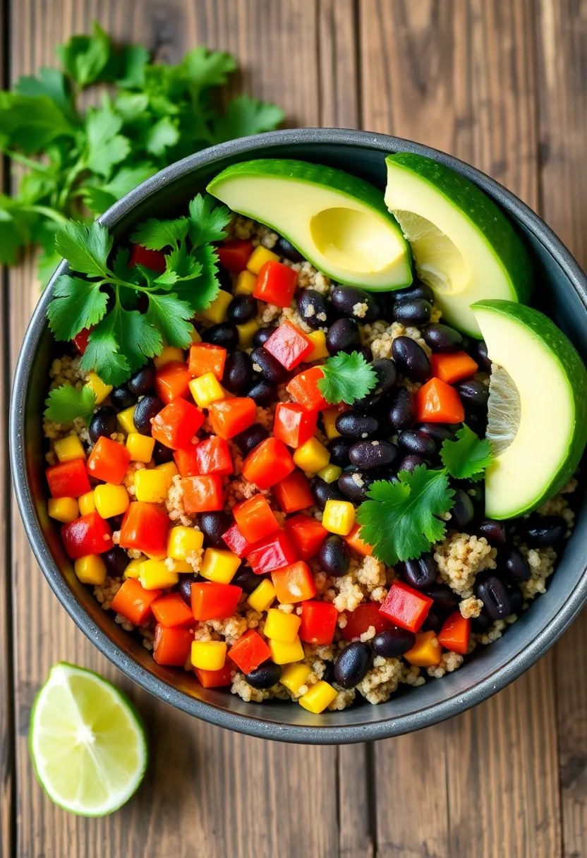 25 Meal Prep Ideas That Will Change Your Weeknight Dinner Game (Don't Miss #14!) - 1. Quinoa and Black Bean Bowls