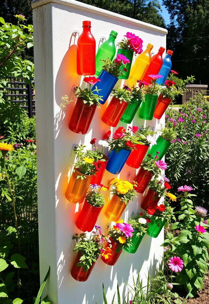 20 Incredible Upcycled Crafts You Won't Believe Are Made from Trash (#5 Is Pure Genius!) - 8. Plastic Bottle Planters