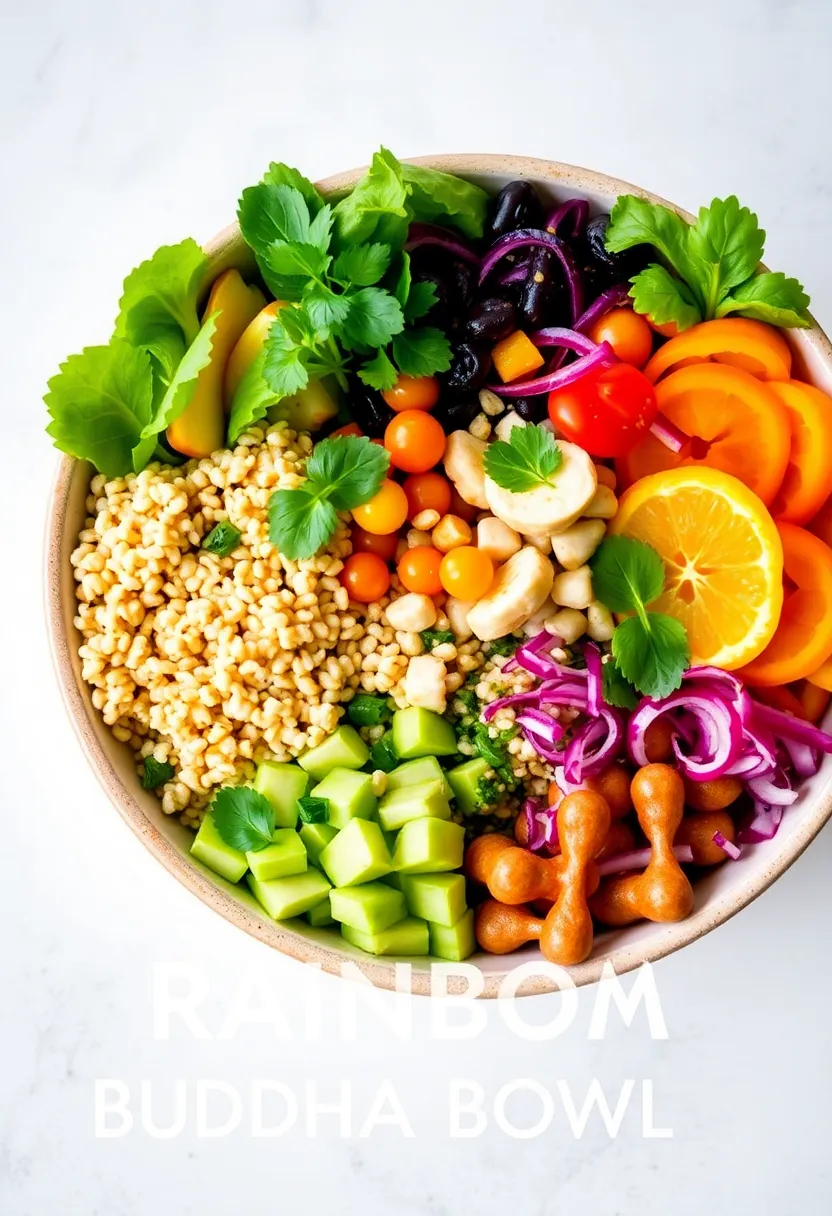 25 Meal Prep Ideas That Will Change Your Weeknight Dinner Game (Don't Miss #14!) - 14. Rainbow Buddha Bowls