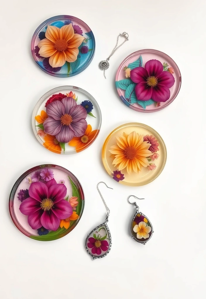 14 Simple Beginner Craft Ideas That'll Make You Feel Like a Pro (Even If You're a Total Newbie!) - 14. Easy Resin Art