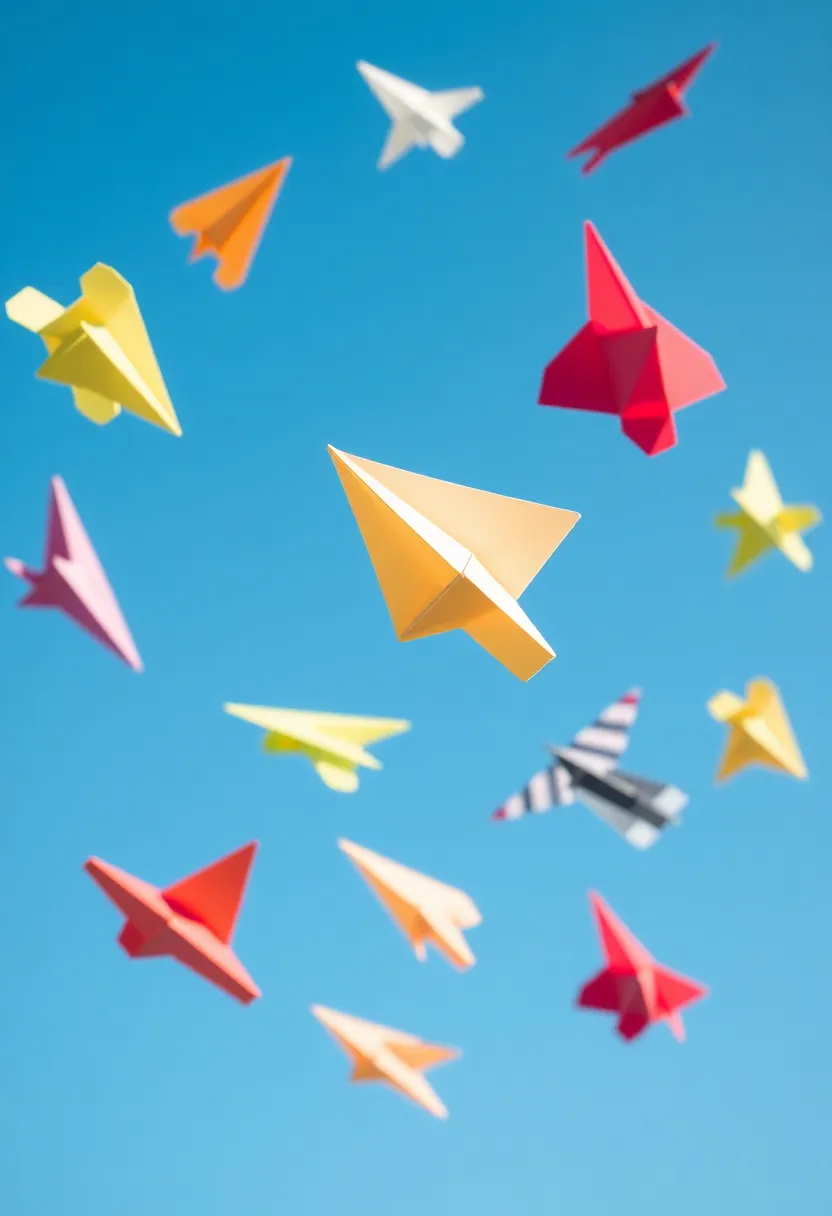 22 Simple Paper Crafts That Will Make Your Heart Melt (Wait Until You See #12!) - 21. Paper Airplanes