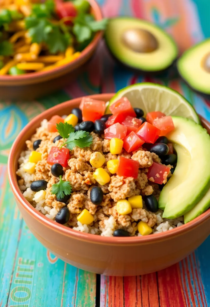 25 Meal Prep Ideas That Will Change Your Weeknight Dinner Game (Don't Miss #14!) - 7. Healthy Taco Bowls