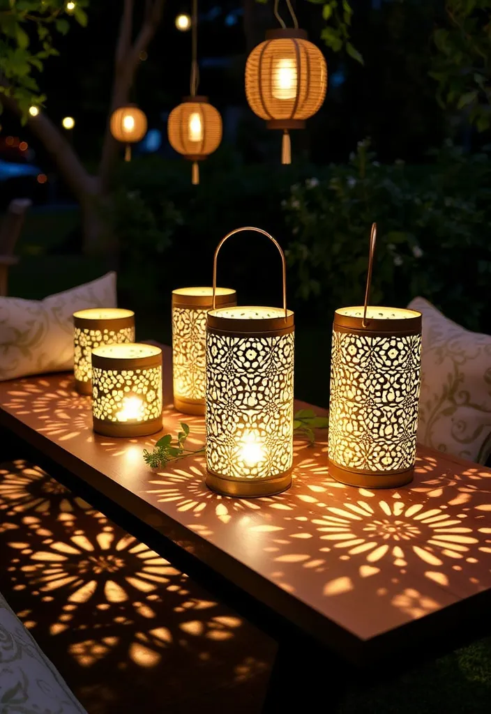 20 Incredible Upcycled Crafts You Won't Believe Are Made from Trash (#5 Is Pure Genius!) - 11. Tin Can Lanterns