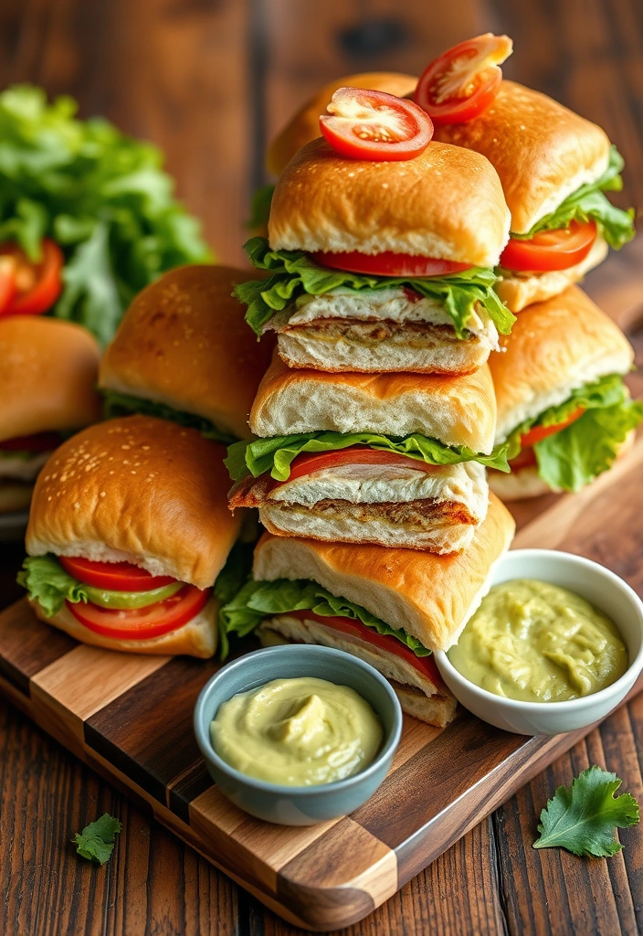 12 Healthy Game Day Recipes That Taste Indulgent (Your Waistline Will Thank You!) - 9. Turkey and Veggie Sliders