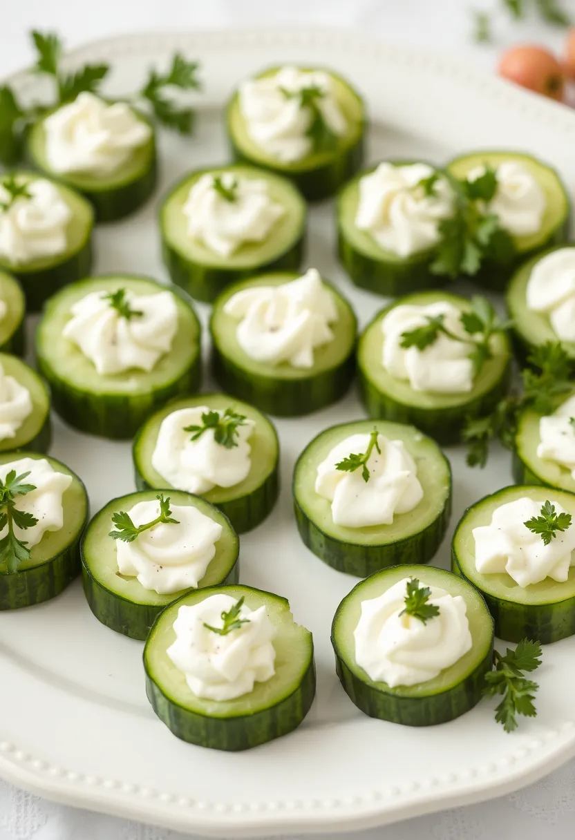 22 Healthy Snacks You Can Make in a Snap (Perfect for Busy Days!) - 14. Cucumber Sandwiches