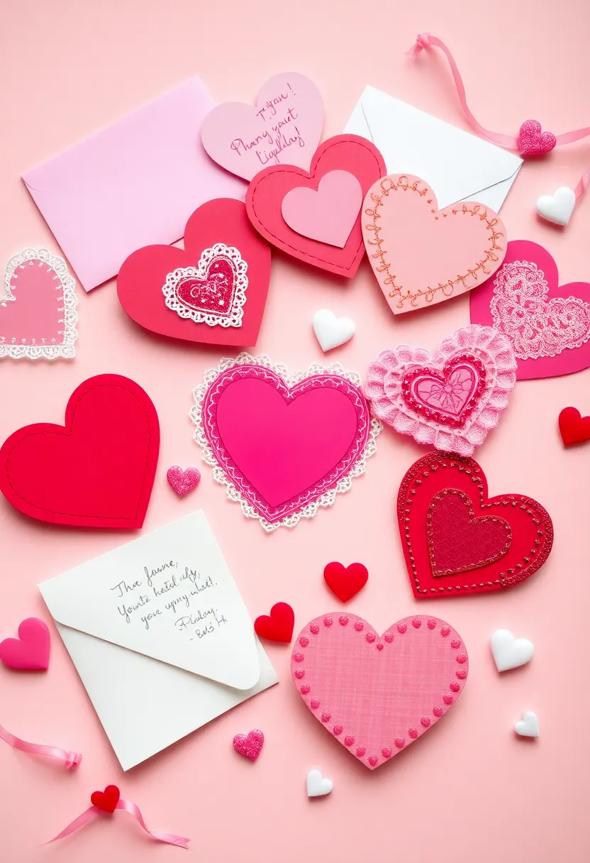 22 Simple Paper Crafts That Will Make Your Heart Melt (Wait Until You See #12!) - 1. Heart-Shaped Cards