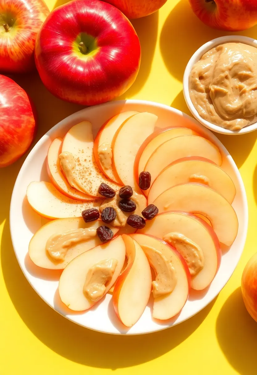 22 Healthy Snacks You Can Make in a Snap (Perfect for Busy Days!) - 5. Apple Slices with Peanut Butter
