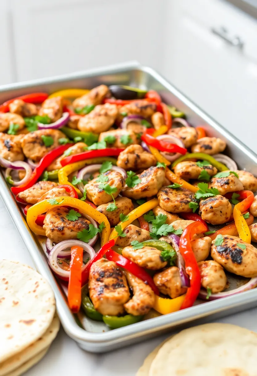 25 Meal Prep Ideas That Will Change Your Weeknight Dinner Game (Don't Miss #14!) - 2. Sheet Pan Chicken Fajitas
