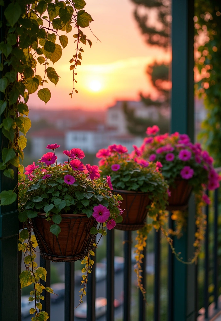 14 Container Chaos Gardening Ideas That Are Perfect for Beginners (Don’t Miss #11!) - 12. Creative Hanging Gardens